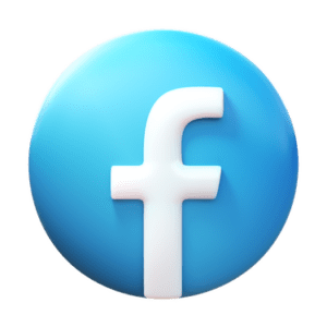 Logo de la plateforme Facebook
